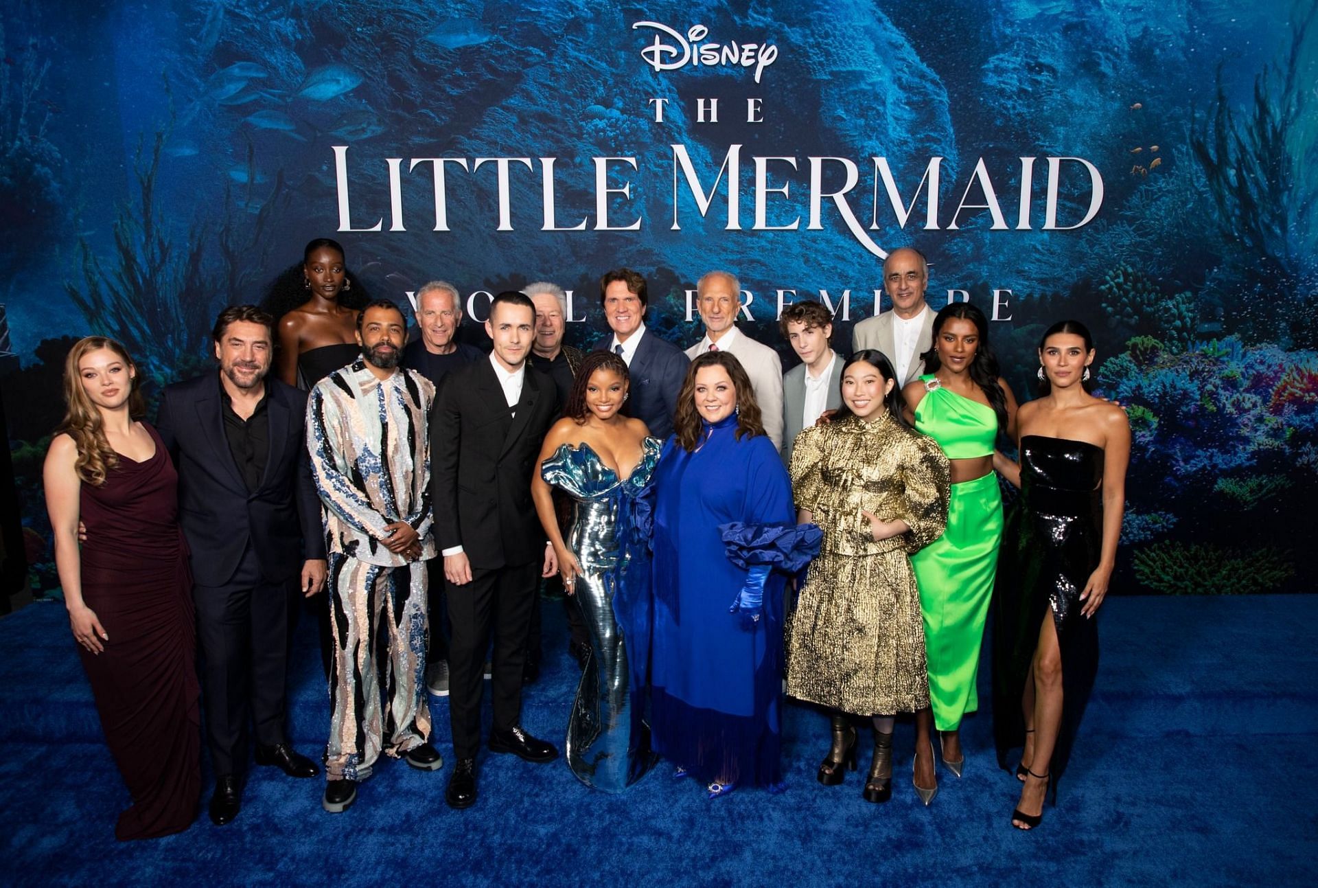 The Little Mermaid premiere event was held in Hollywood (Image via. Facebook/@DisneyTheLittleMermaid)