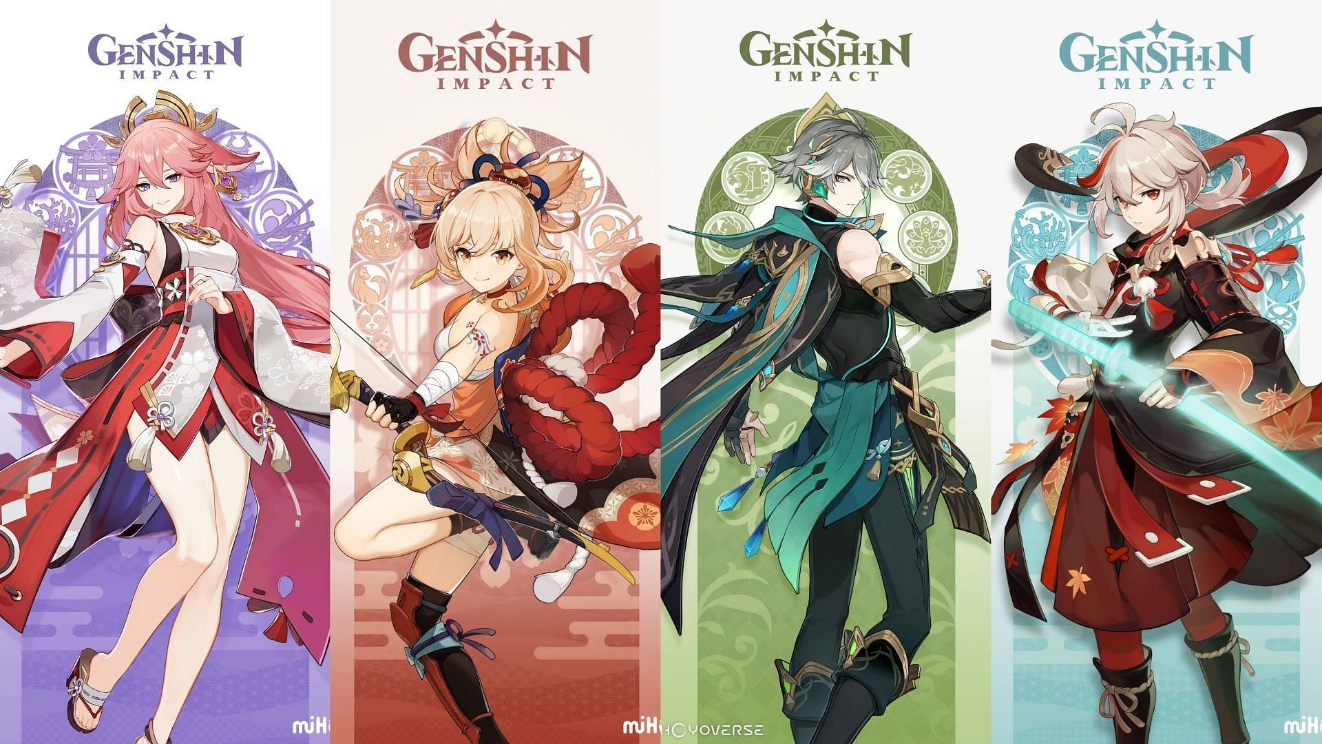 Genshin Impact 3.7: Banners de lançamento e relançamento de personagens