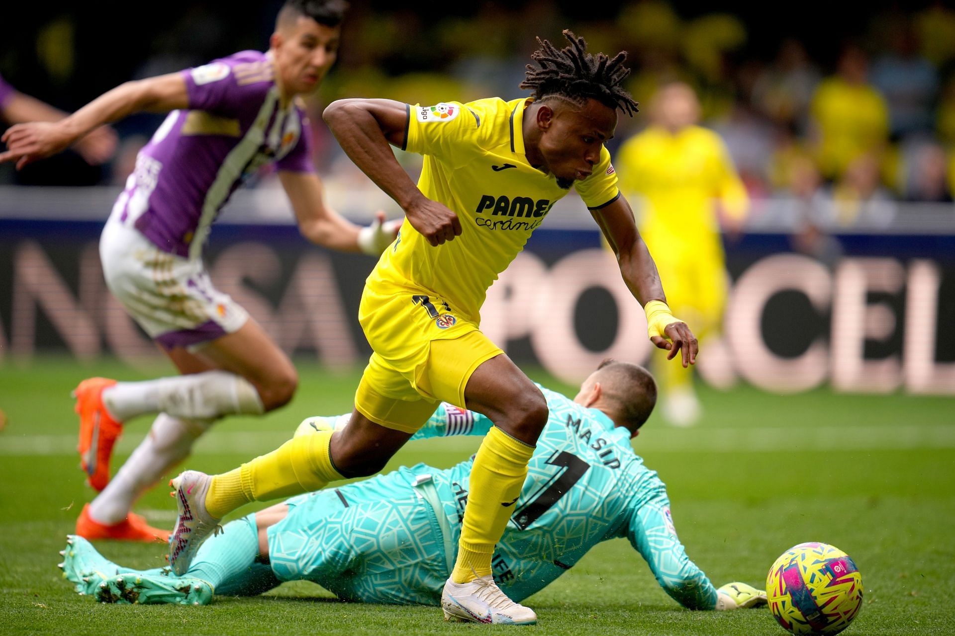 Samuel Chukwueze has admirers at the Santiago Bernabeu.