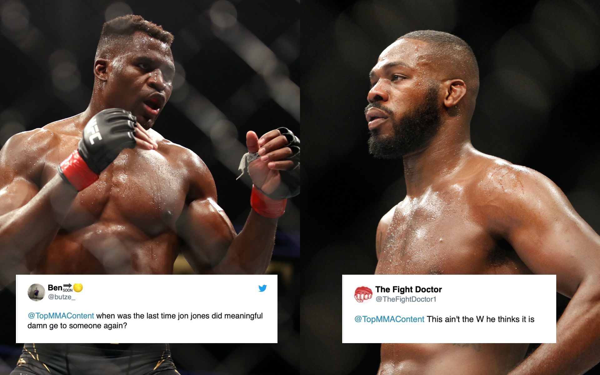 UFC News: Francis Ngannou takes hilarious shot at Jon Jones