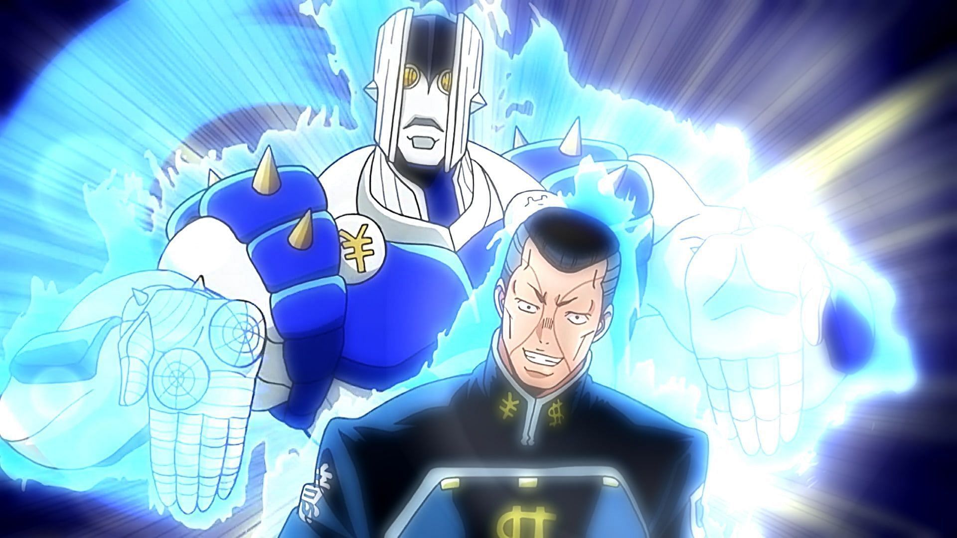 Okuyasu&#039;s The Hand was underutilized in Diamond is Unbreakable (Image via David Productions).