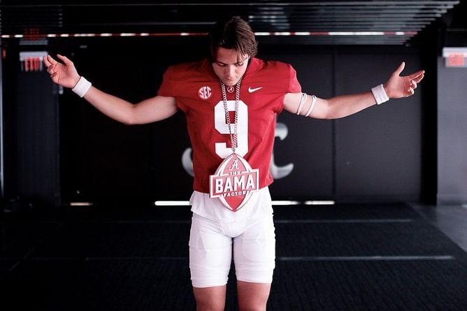 "This kid looks different" - Alabama QB commit Julian Sayin impresses counselors during Adidas 'QB Retreat'