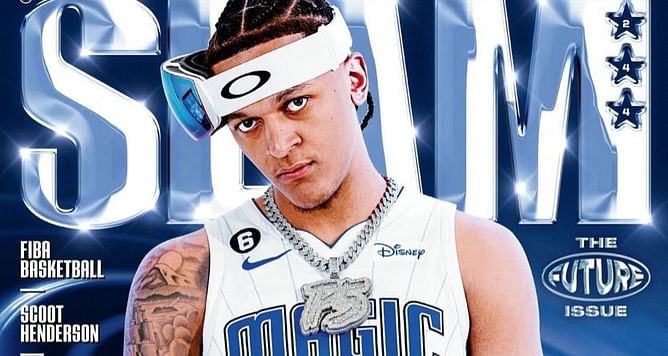"Wtf he wearing ski goggles for" - Paolo Banchero's fit for SLAM magazine had fans mocking him