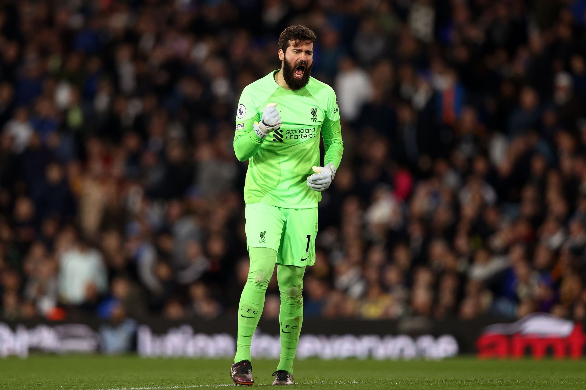 Liverpool Goalkeeper 22/23 Jersey Alisson Becker #1, 56% OFF