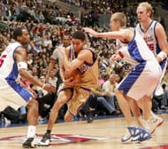 Korolev (right) was among the youngest NBA players ever (Image via Getty Images)