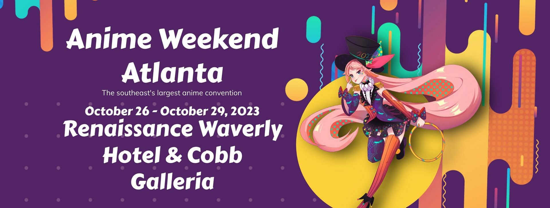Anime Weekend Atlanta 2023 Full schedule how to register map attendance  and more