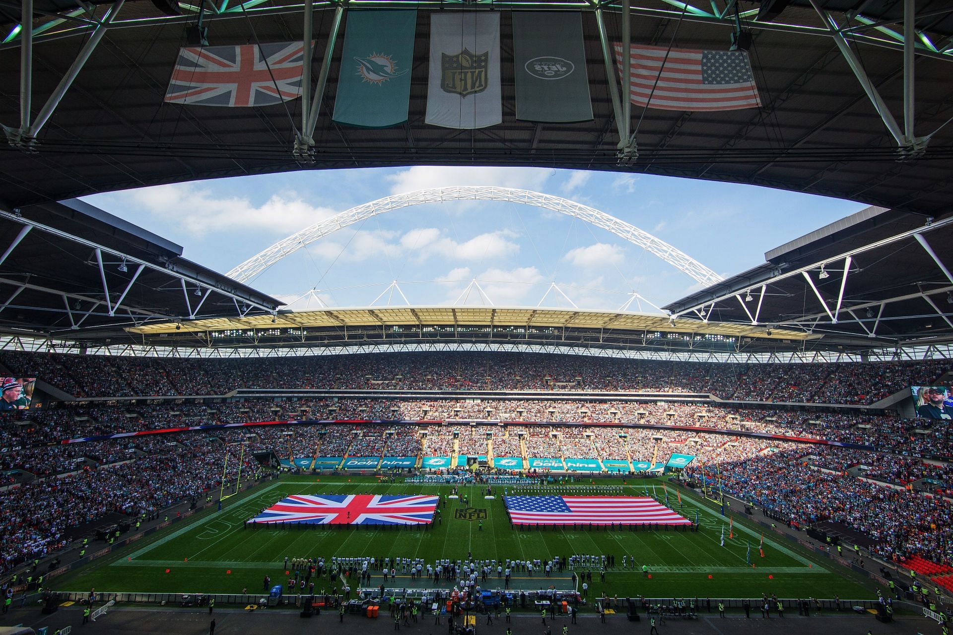 NFL London Games 2023 - Tottenham & Wembley Stadiums