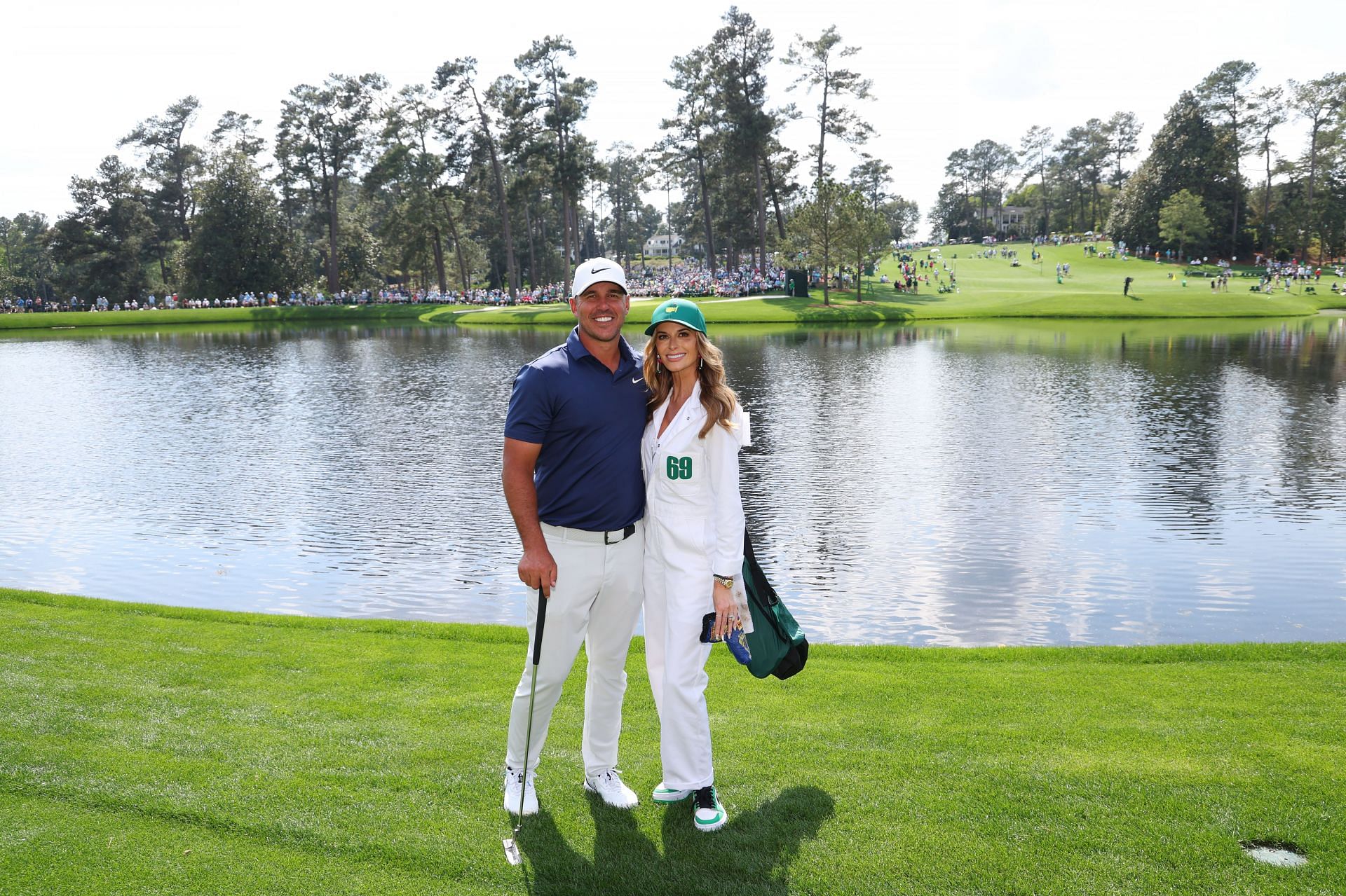 Brooks Koepka and his wife: 