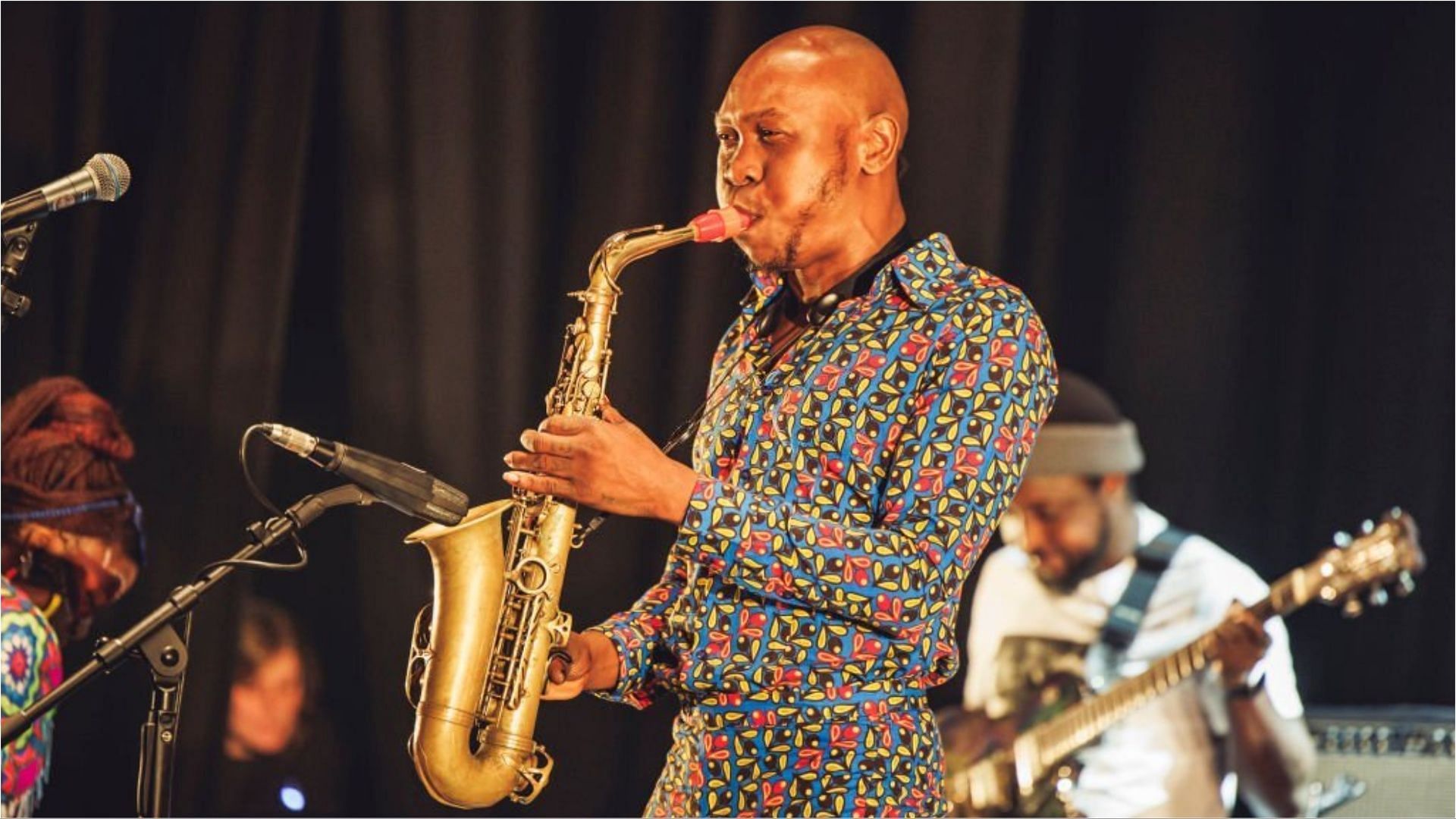 Seun Kuti was recently arrested for assaulting a police officer (Image via Javier Bragado/Getty Images)