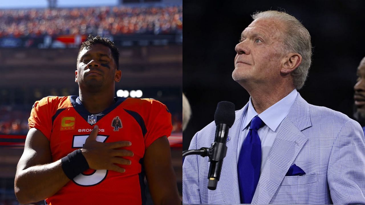 Jim Irsay and Russell Wilson have thanked the troops on Memorial Day
