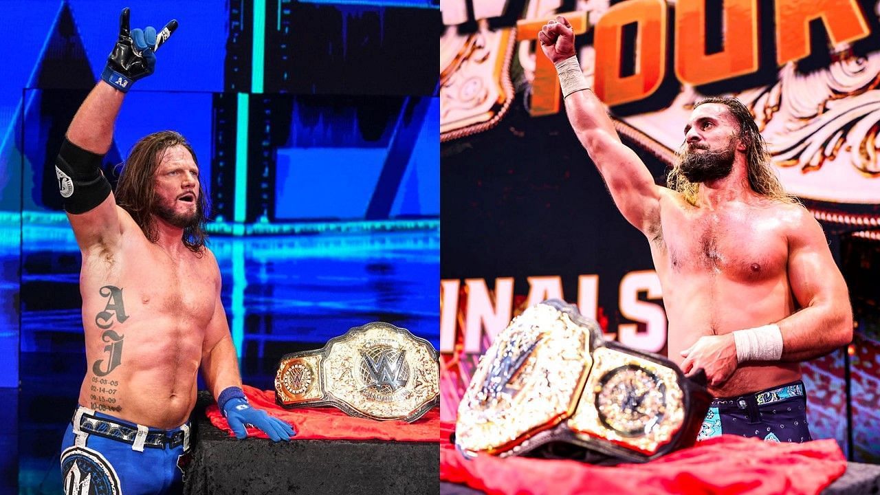 AJ Styles and Seth Rollins will square off at WWE Night of Champions