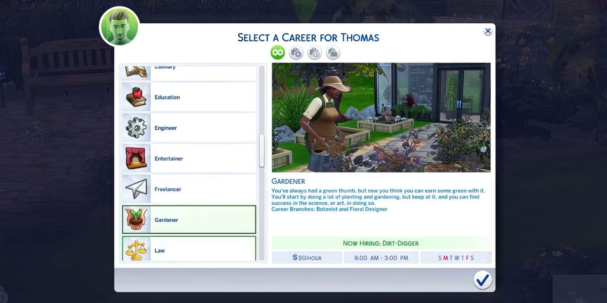 top-5-careers-in-sims-4