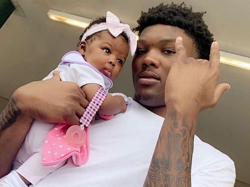 Robert Williams III with his daughter Ava (Photo: Robert Williams III/Instagram)