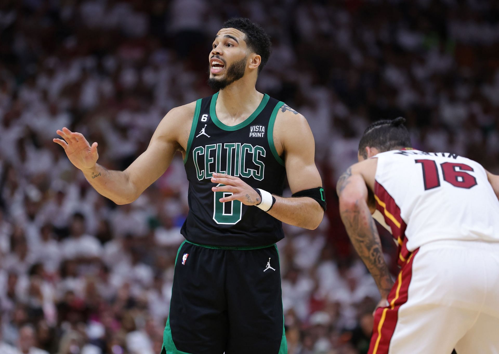 Boston Celtics superstar forward Jayson Tatum