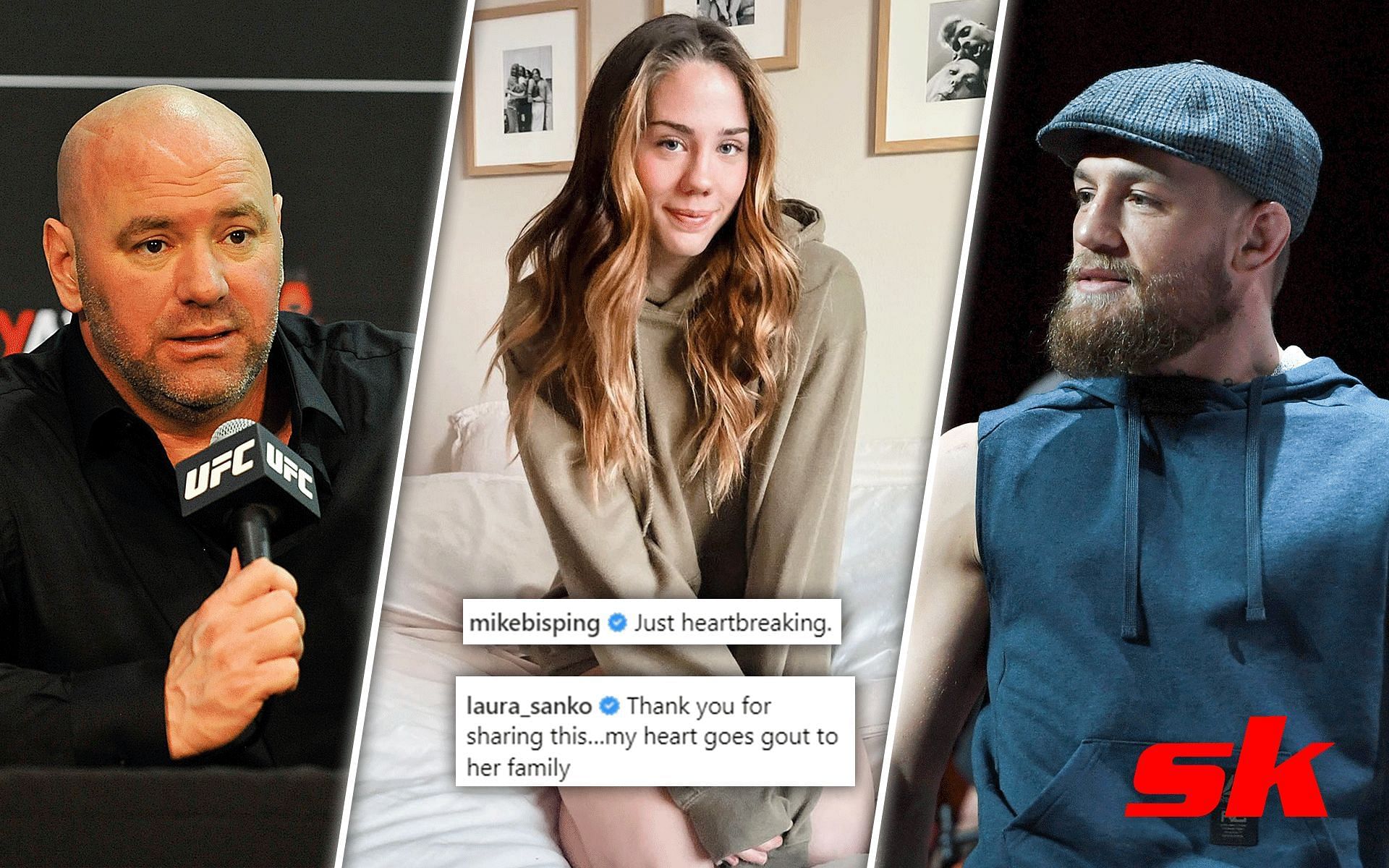 Dana White and other fighter react to heartbreaking story of Shalie Lipp [Images via: @shalielipp on Instagram]
