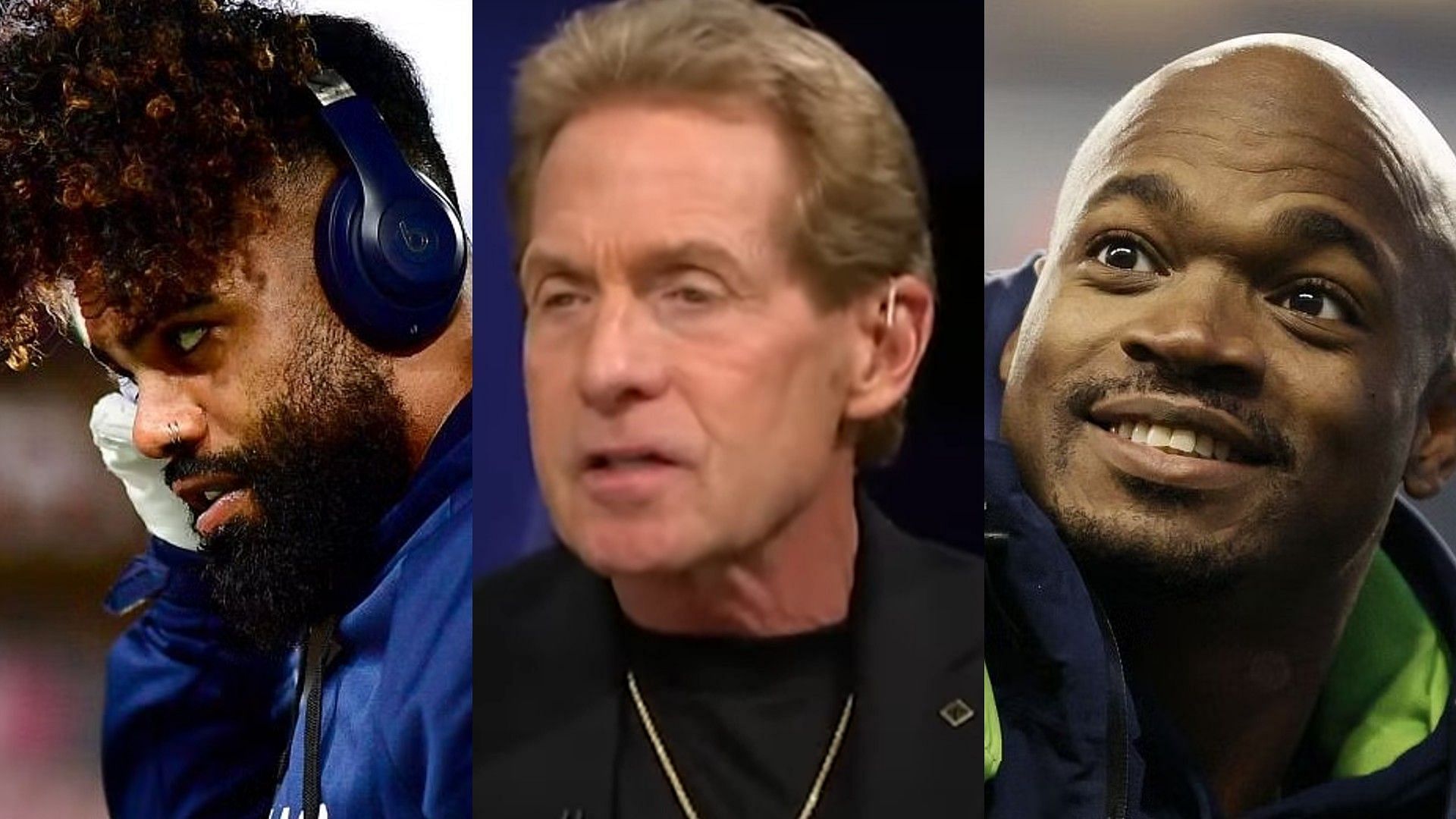 Skip Bayless ranks Adrian Peterson over Ezekiel Elliott