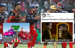 "E sala khel abhi khatam nahi hua"- Top 10 funny memes as RCB skittles out RR for 59 to register a thumping win in IPL 2023