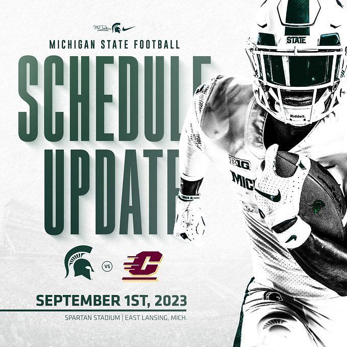Michigan State Spartans Football Schedule Dates, matchups, roster, and