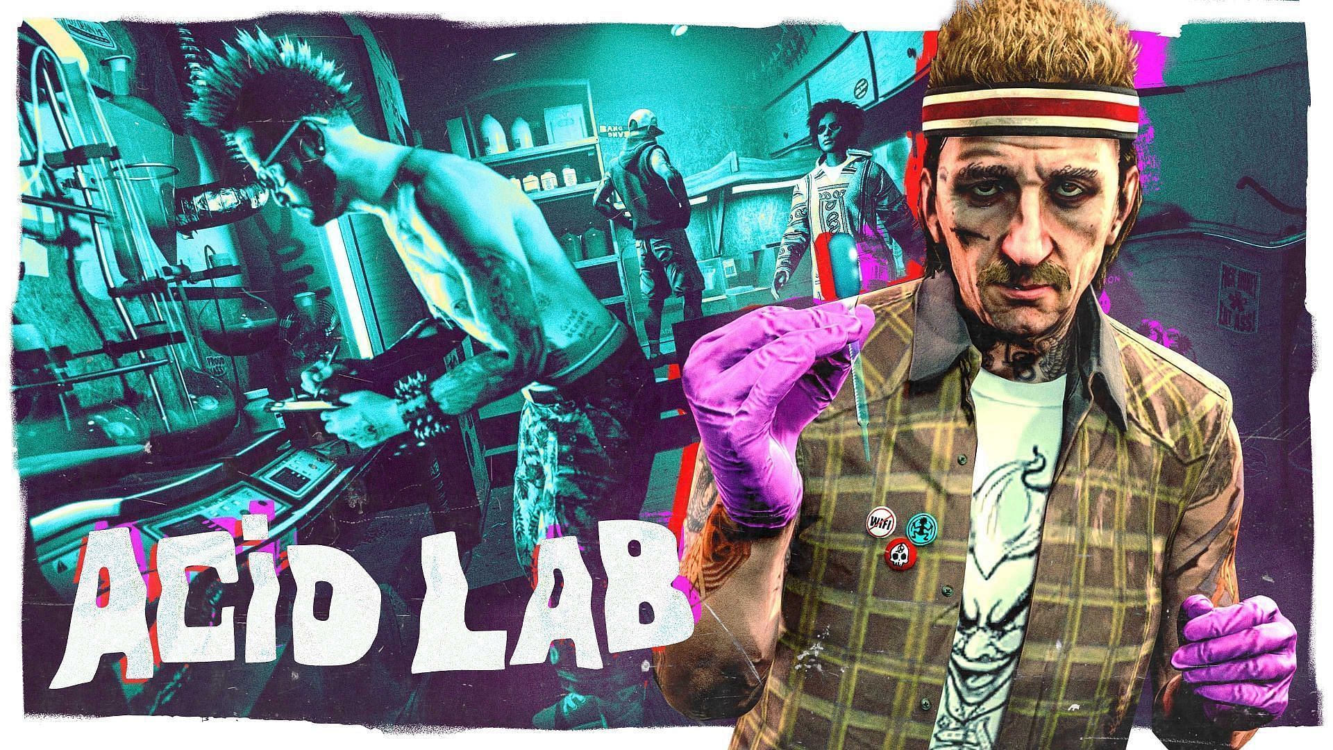 Acid Lab supplies available on a discount this week (image via Rockstar Games)