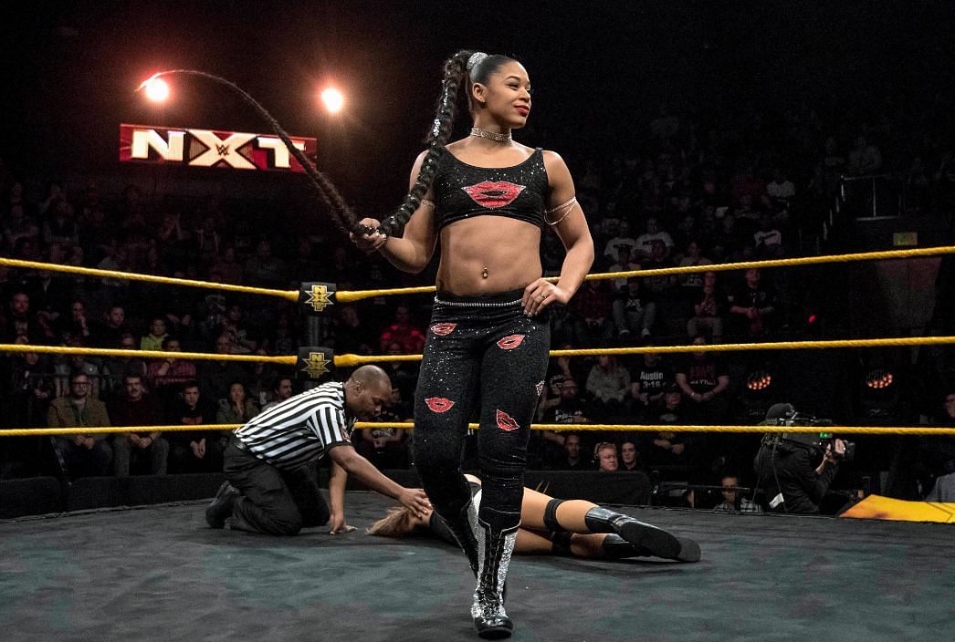 Bianca Belair played a villain in NXT