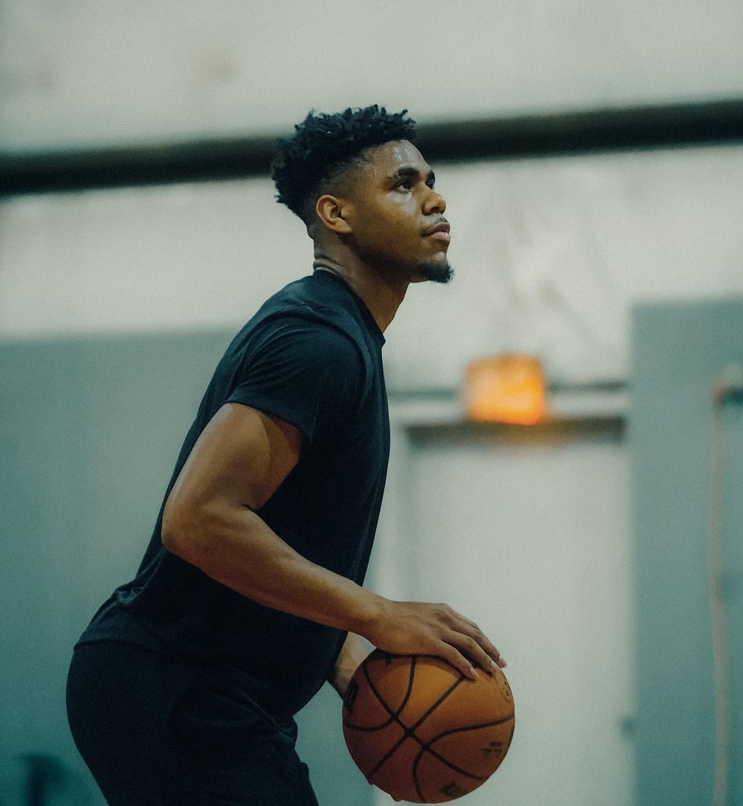 Malachi Smith at practice. Via Instagram