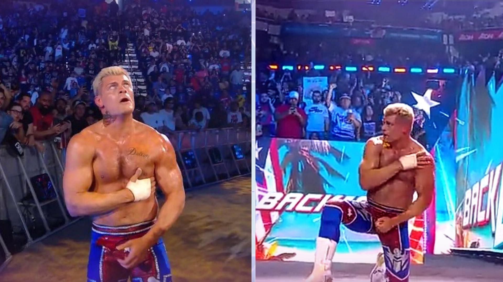 Cody Rhodes emerged victorious at WWE Backlash.