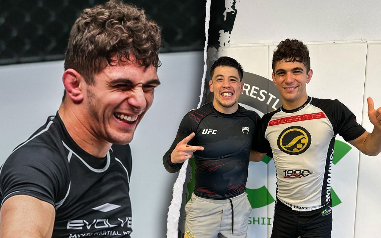 Mikey Musumeci training with Brandon Moreno [Credit: ONE Championship]