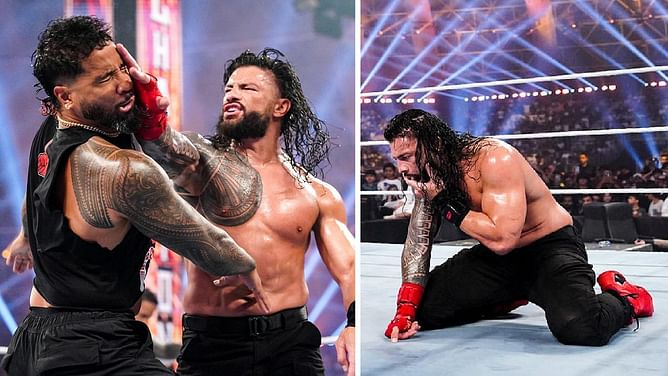 Unseen off-air footage shows what happened moments after The Bloodline's loss at WWE Night of Champions