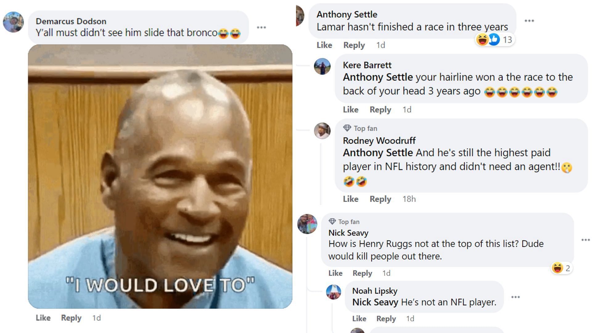 Here&#039;s how fans commented on an AI response about NFL players who will likely win the Indianapolis 500.