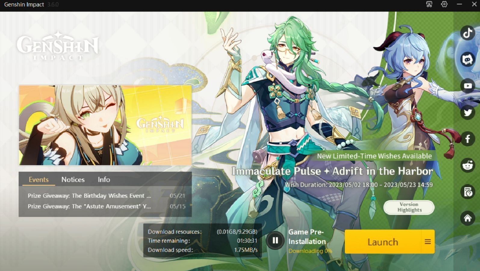 Genshin Impact 3.7 Update Size And Pre-installation Download Guide