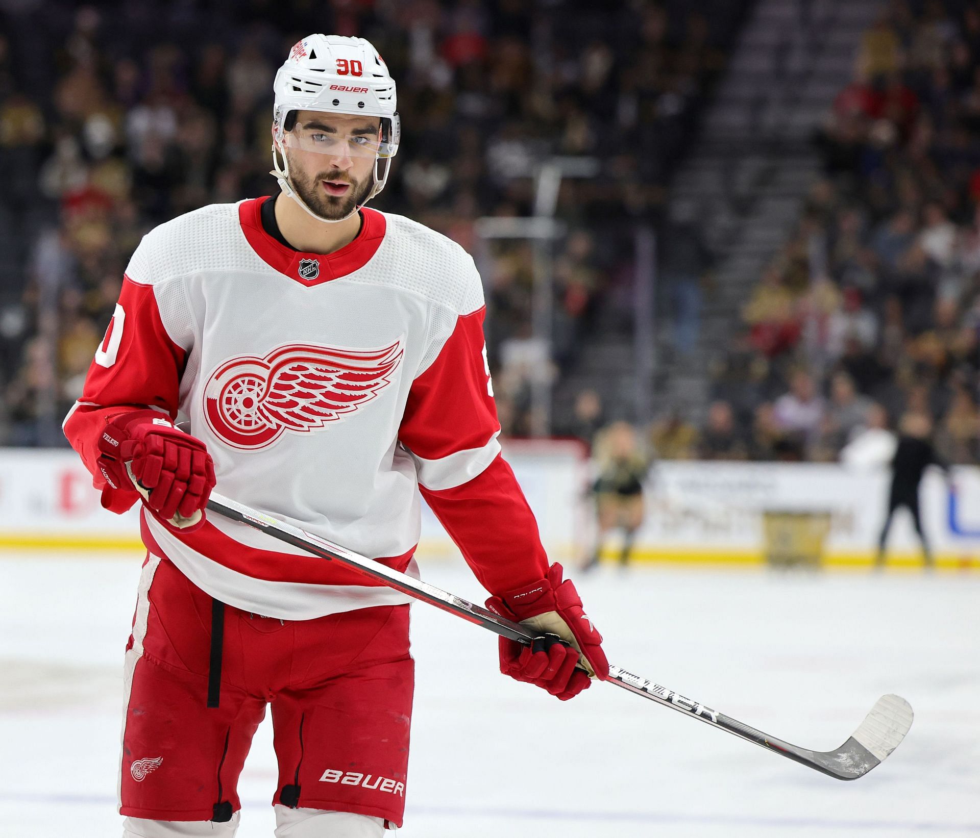 Joe Veleno working as hard as he can to make Detroit Red Wings roster