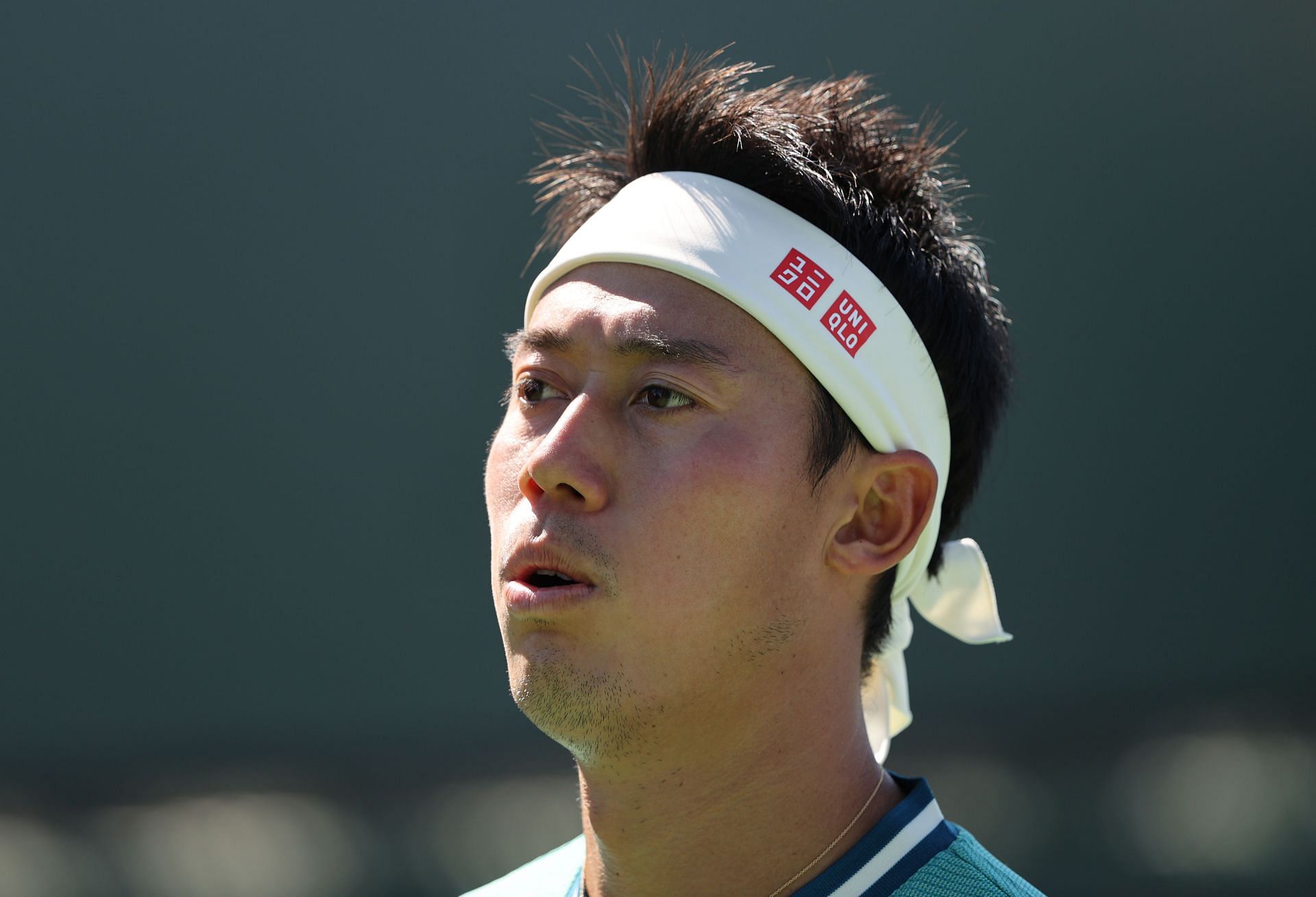 Kei Nishikori at the 2021 Indian Wells Masters