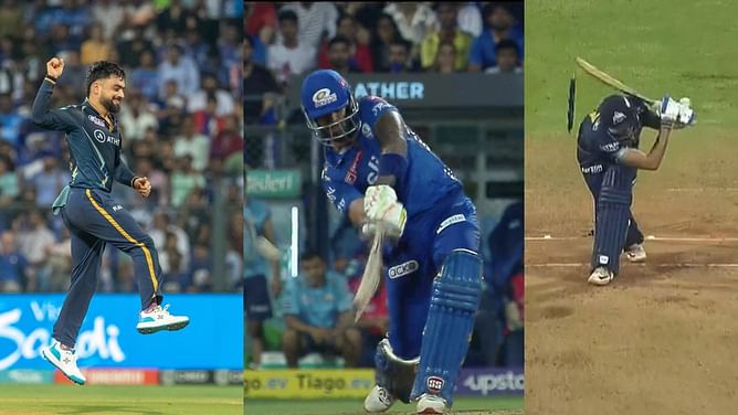 MI vs GT Highlights, IPL 2023: 3 moments that generated a buzz among the fans in Match 57