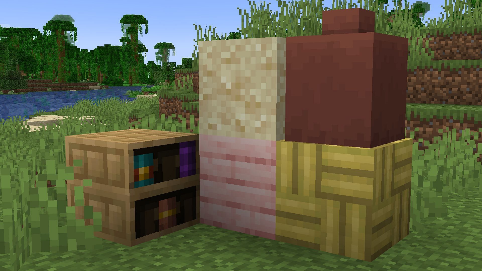Loads of new blocks are being added to the Minecraft 1.20 update (Image via Mojang)