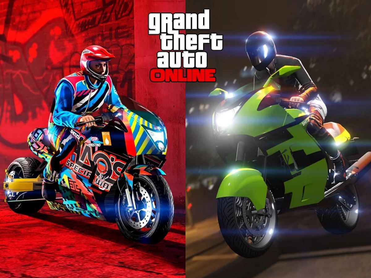 The Hakuchou and Hakuchou Drag both are best motorcycles of their time in GTA Online (Image via Sportskeeda)