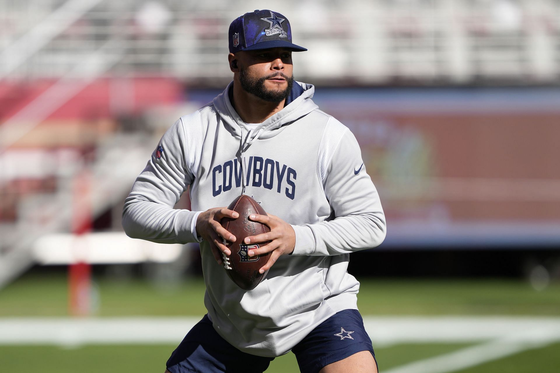 Dak Prescott at NFC Divisional Playoffs - Dallas v San Francisco