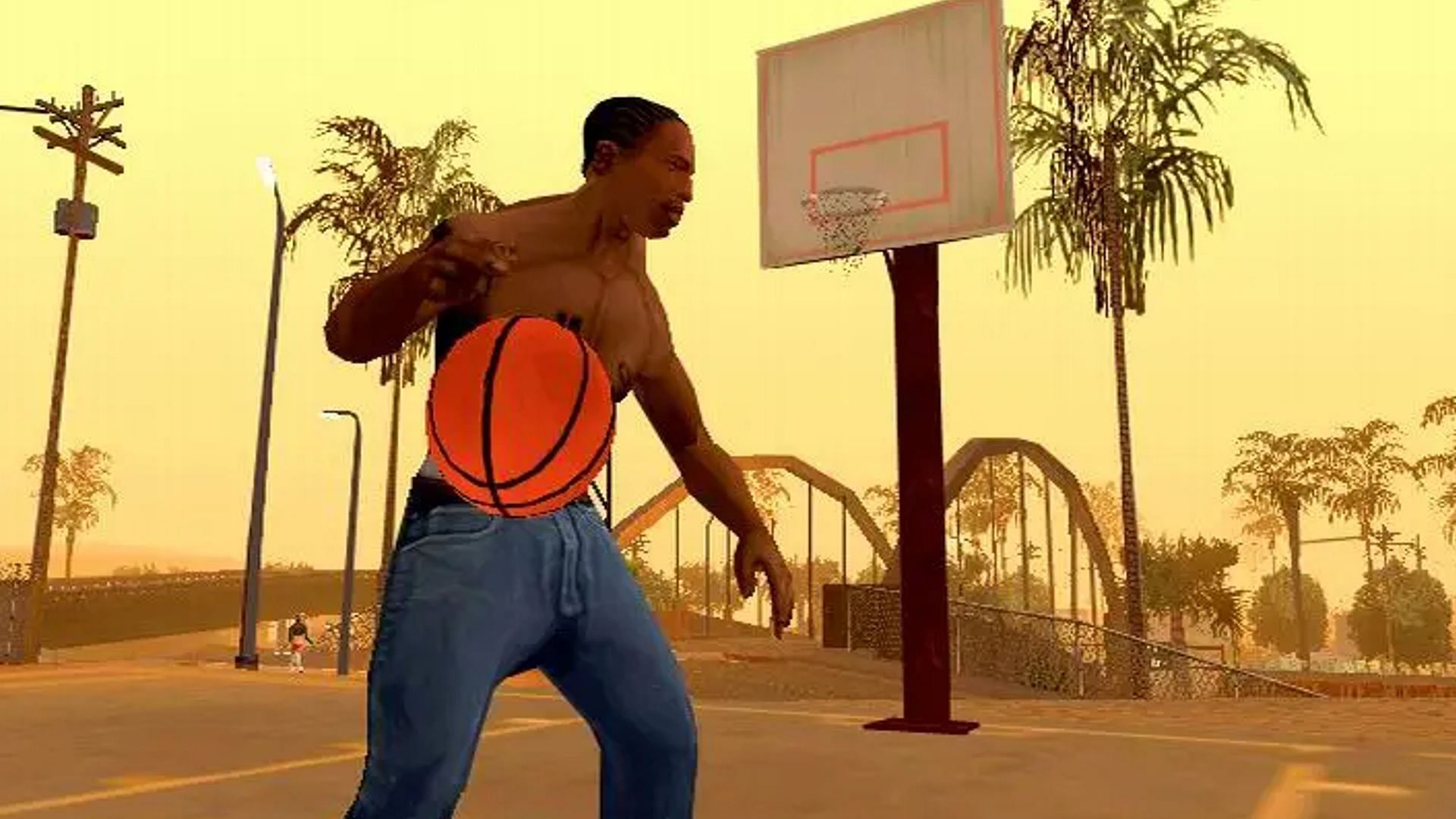 Basketball isn&#039;t present in other games within the series (Image via Rockstar Games)