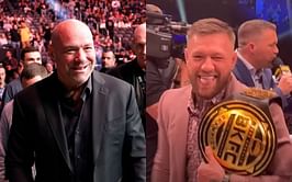 Dana White says Conor McGregor got 'caught up in the moment' at BKFC event while facing off with Mike Perry