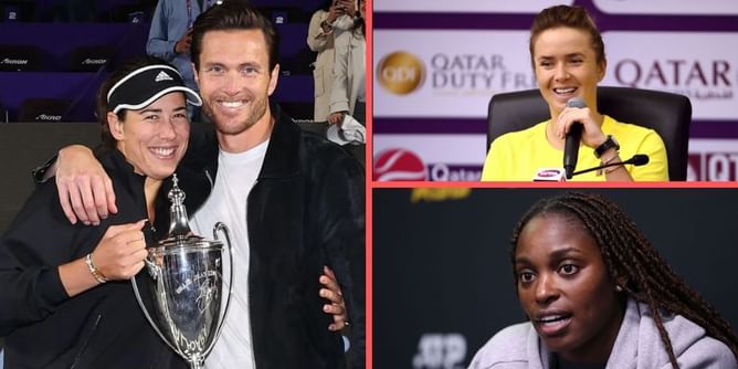 Elina Svitolina, Sloane Stephens & tennis world congratulate Garbine Muguruza on her engagement to boyfriend Arthur Borges