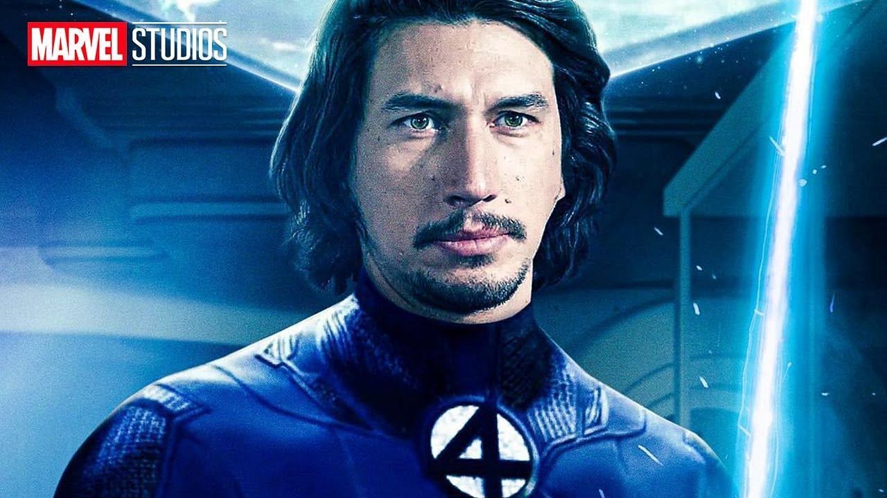 Adam Driver as Reed Richards in Fantastic Four (Image via Marvel)