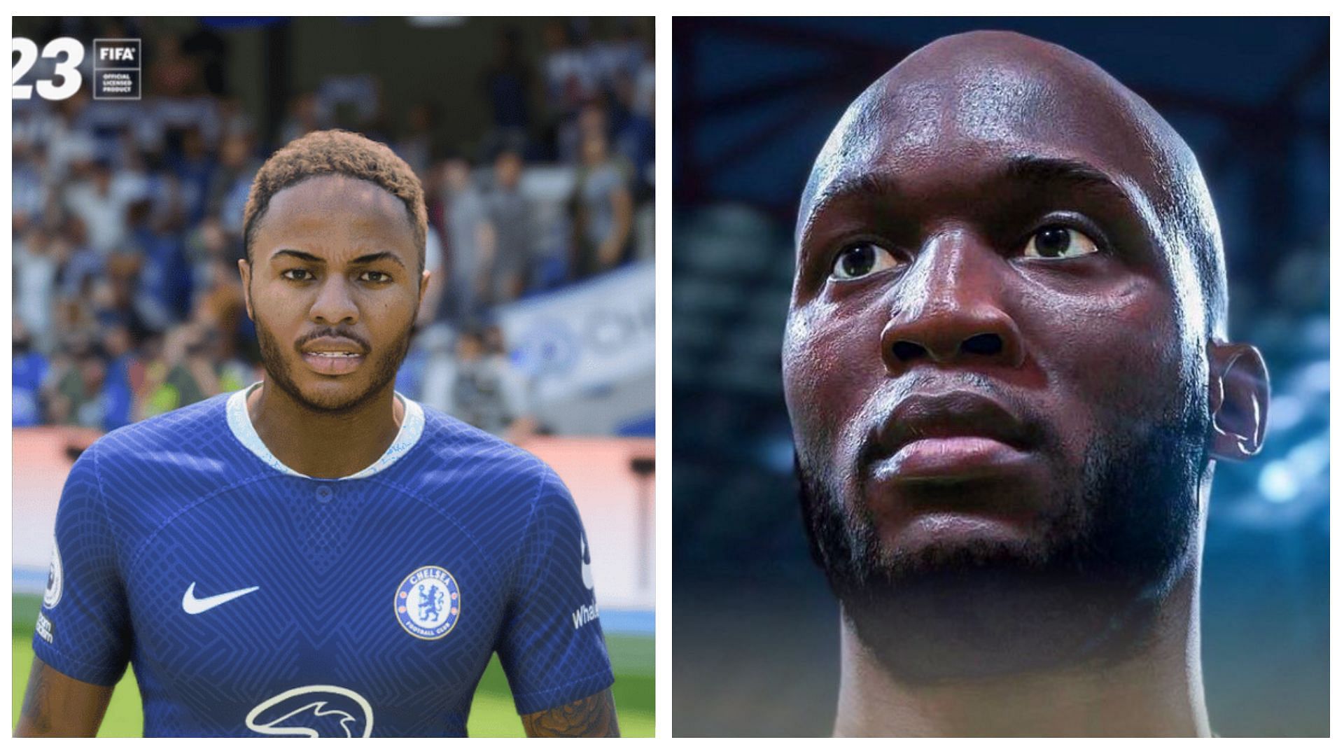Romelu Lukaku and Raheem Sterling are among the cheapest rated 86 rated card in FIFA 23 (Image via EA Sports)