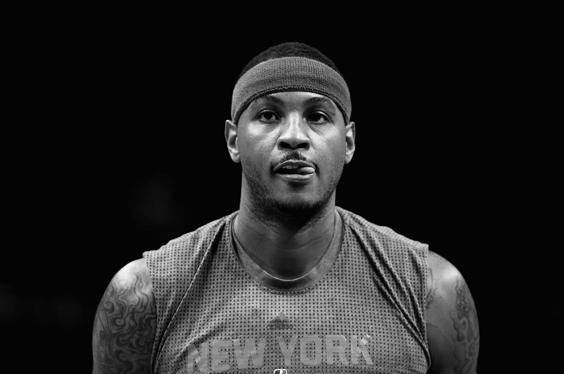 Carmelo Anthony during his time with the New York Knicks