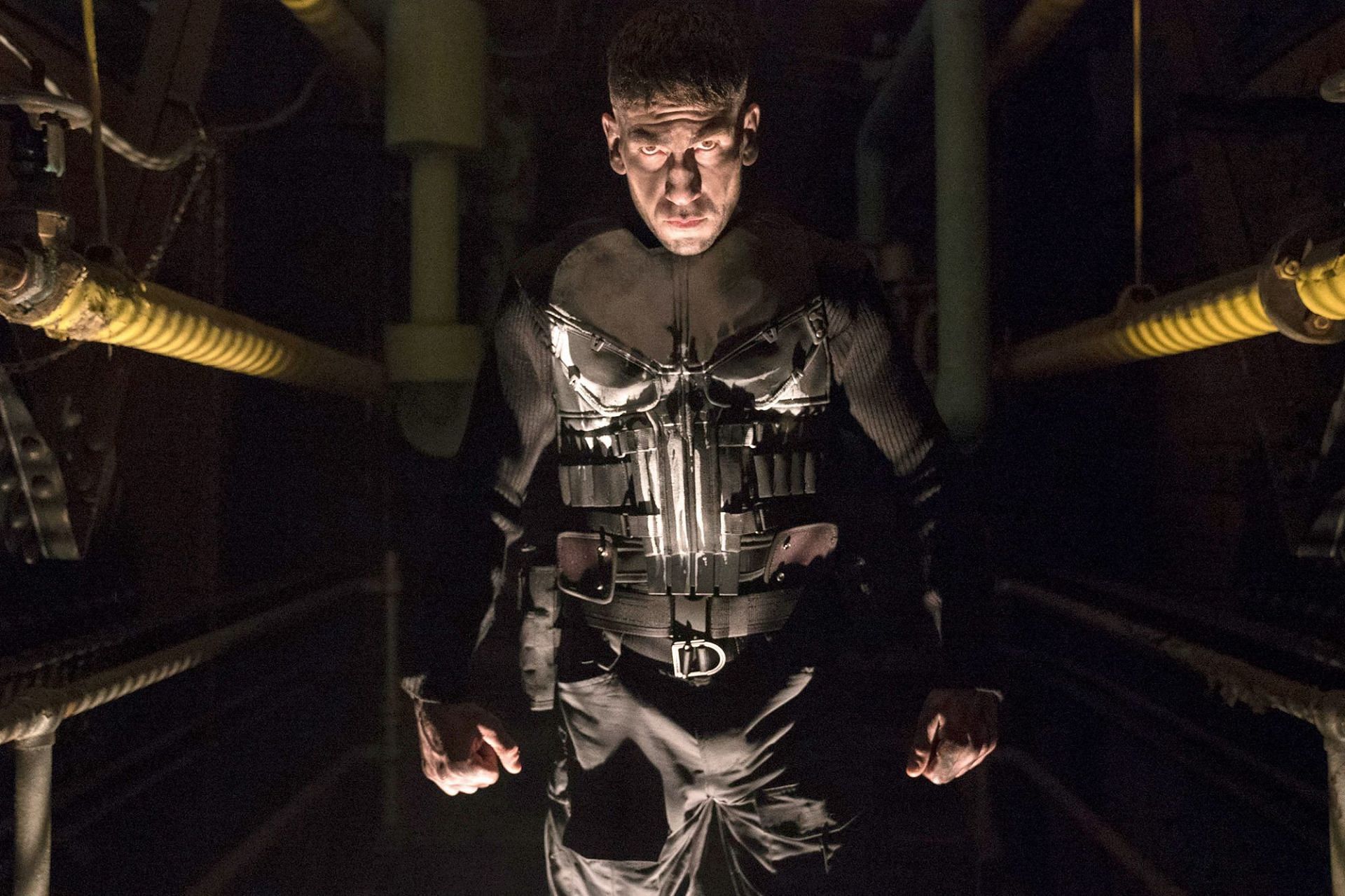 Fans eagerly anticipate Jon Bernthal&#039;s return as Frank Castle in the upcoming Daredevil: Born Again series, set to premiere on Disney+ in Spring 2024 (Image via Netflix)