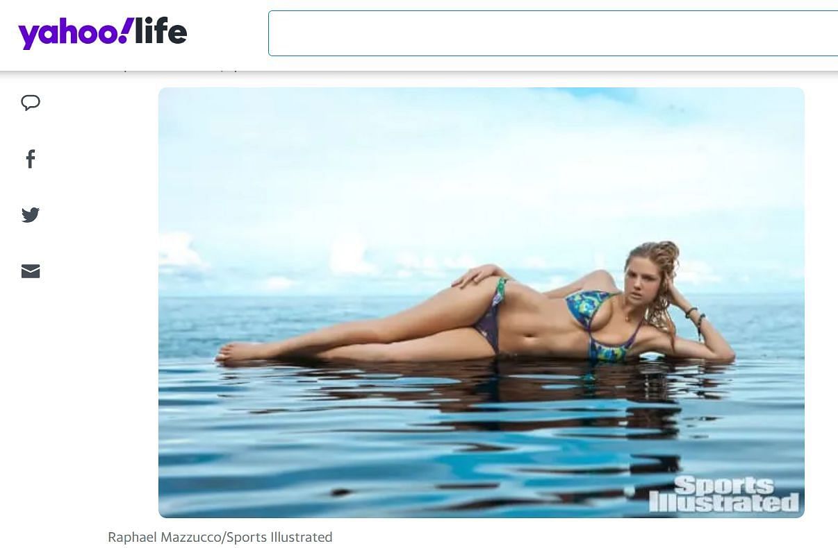 Kate Upton latest SI Photoshoot. Picture Credit: Yahoo!Life/Sports Illustrated