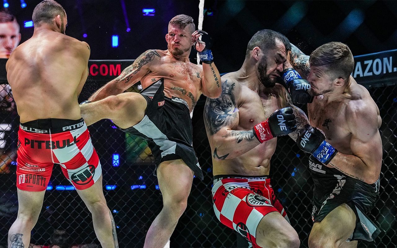 Zebaztian Kadestam and Roberto Soldic | Photo by ONE Championship