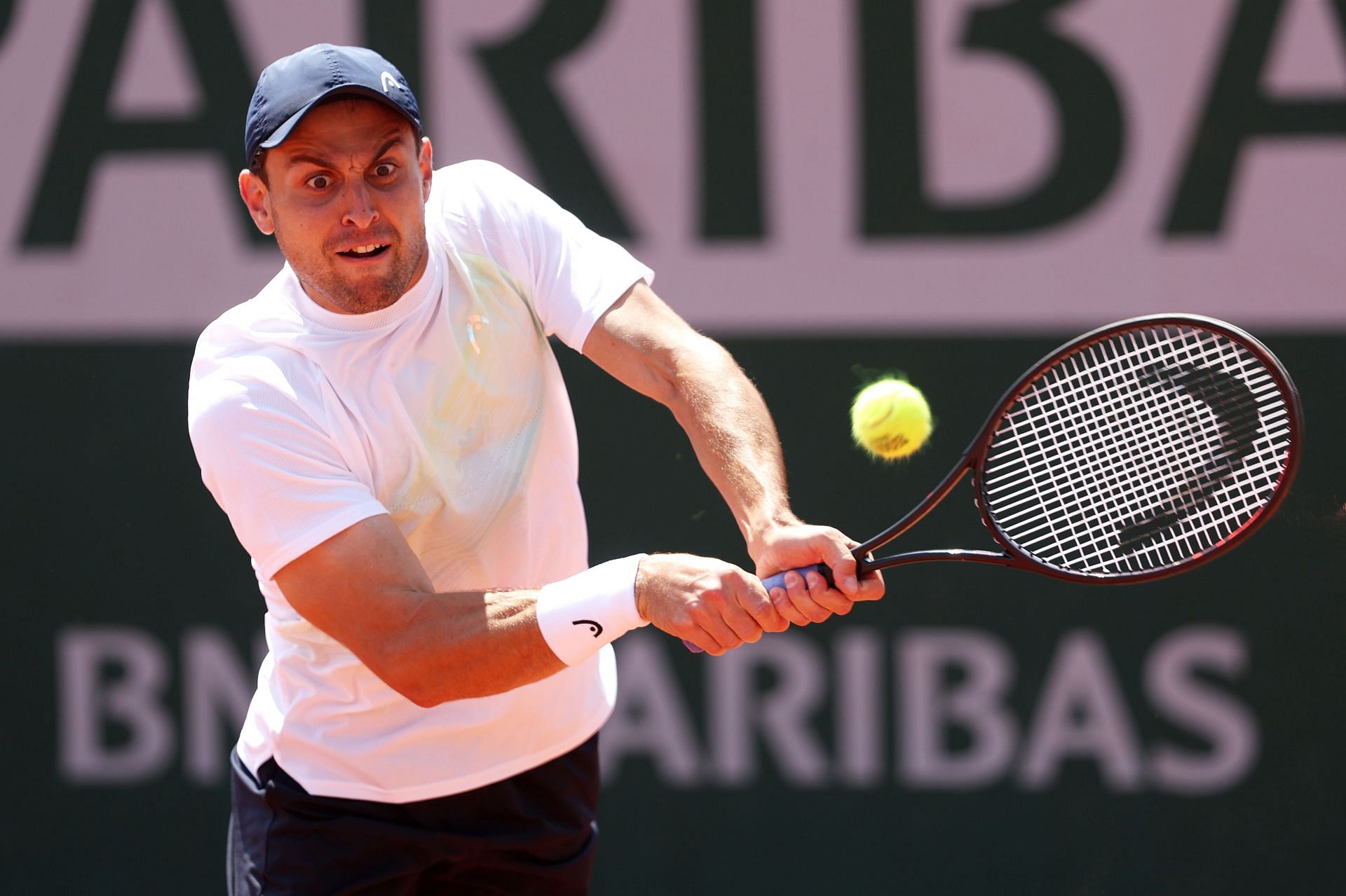 Karatsev is up and running at Roland Garros.