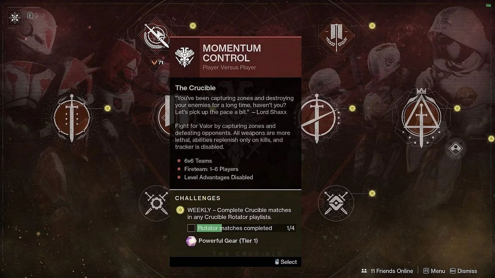 Momentum Control (Image via Bungie)