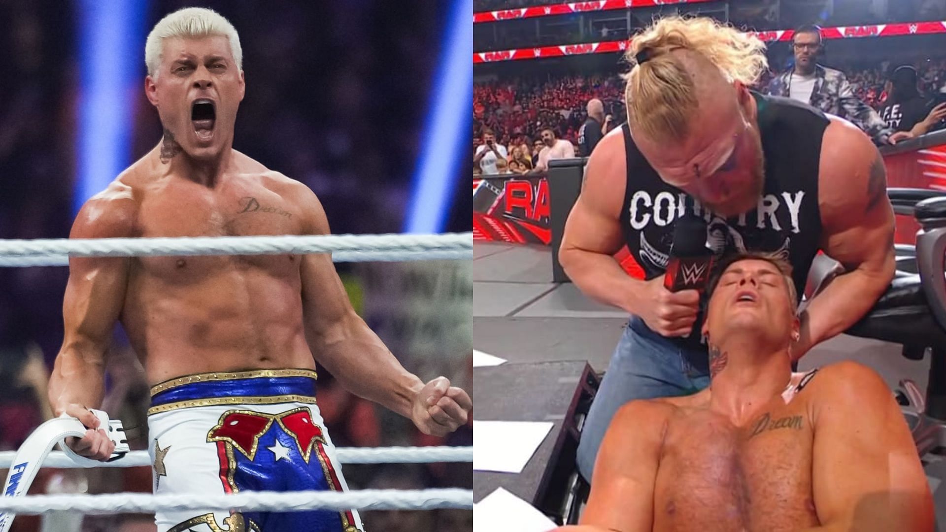 Brock Lesnar and Cody Rhodes go to battle at Night of Champions.