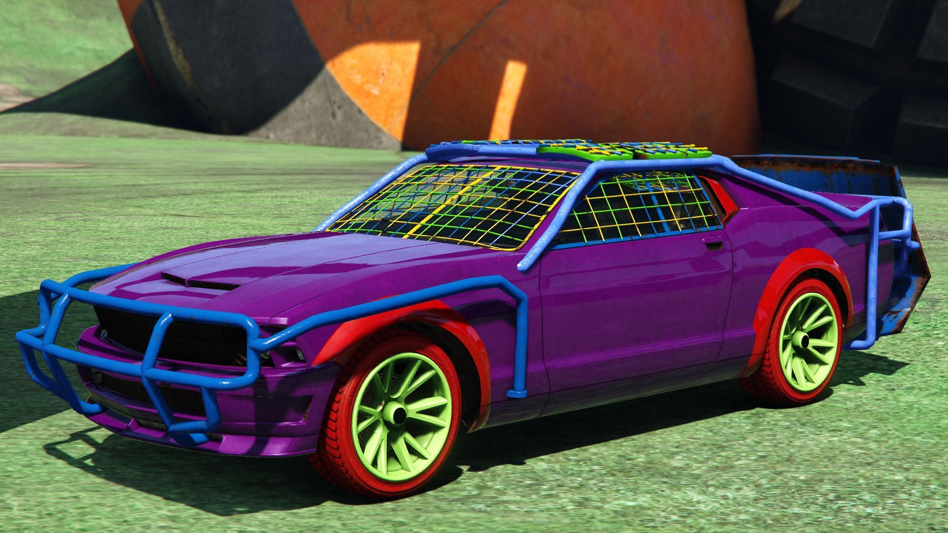 A Future Shock Dominator is quite colorful (Image via GTA Wiki)