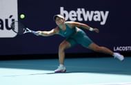Bianca Andreescu at the 2023 Miami Open.